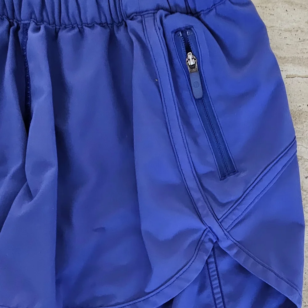 Lululemon Blue Athletic Shorts Lightweight Design - Picture 3 of 4